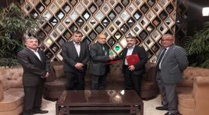 عقد پروتکل همکاری مشترک فی مابین مسئولین تجهیزات پزشکی وزارت بهداشت عراق و مسئولین اداره کل تجهیزات پزشکی وزارت بهداشت ایران