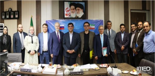 آمادگی دو کشور ایران و روسیه برای تبادل اطلاعات علمی و تخصصی، ثبت متقابل محصولات و سرمایه گذاری مشترک در حوزه تجهیزات پزشکی