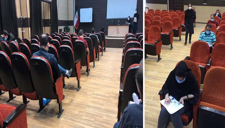 برگزاری آزمون توزیع کنندگان و عرضه کنندگان کالاهای سطح ۲ تجهیزات و ملزومات پزشکی در معاونت غذا و دارو دانشگاه ایران