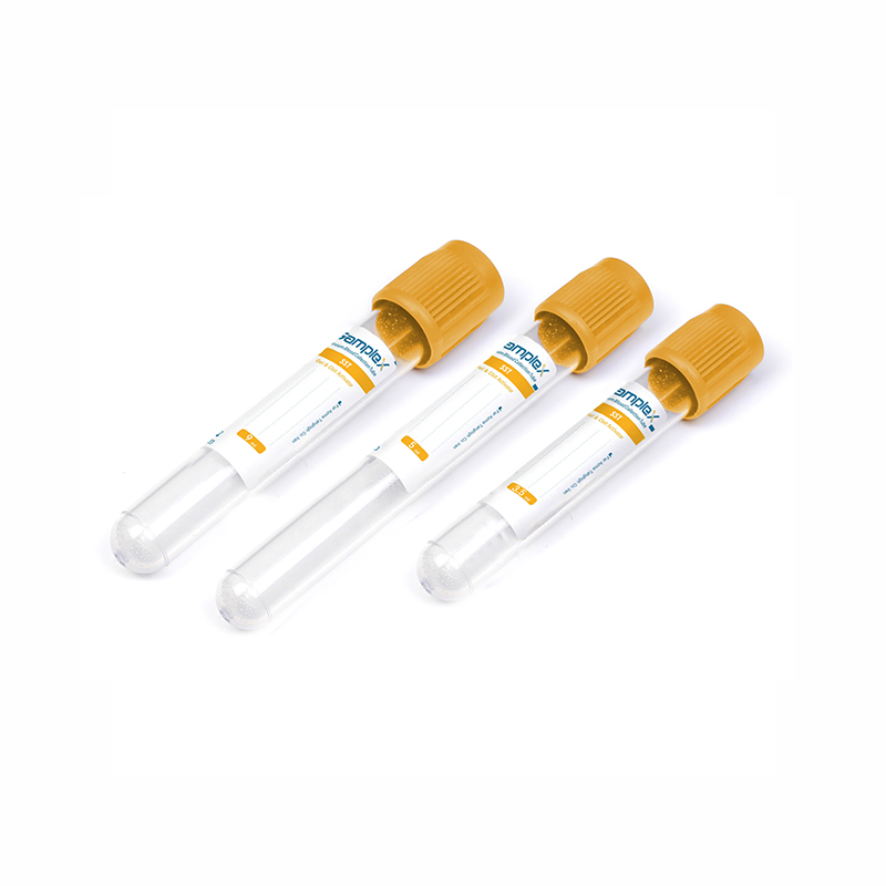 لوله وکیوم خونگیری Gel & Clot Activator حجم 3.5 میلی لیتر - Gel & Clot Activator Tube 3.5ml - Samplex - مصرفی - نمونه گیری - فرآزما تحقیق
