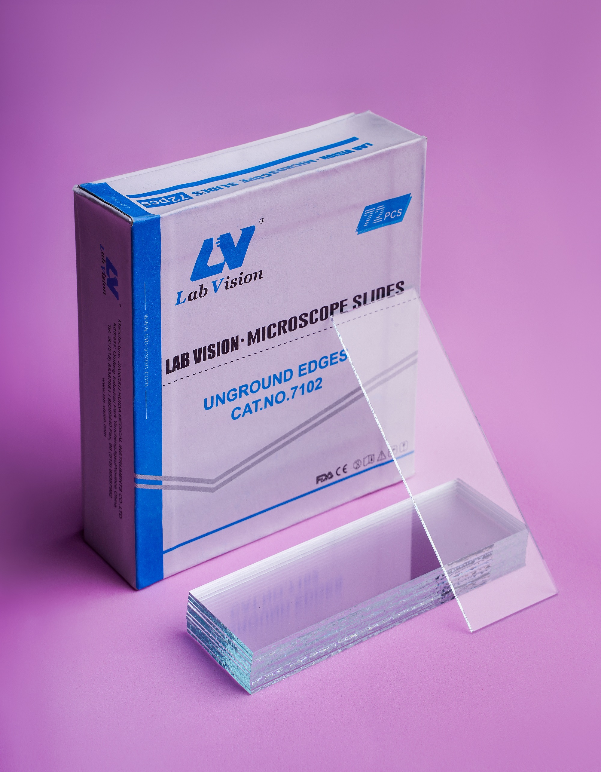لام 7102 - Microscope Slides 7102 - LABVISION (LV) - مصرفی - سایر - نوآوران تشخیص طب کاسپین