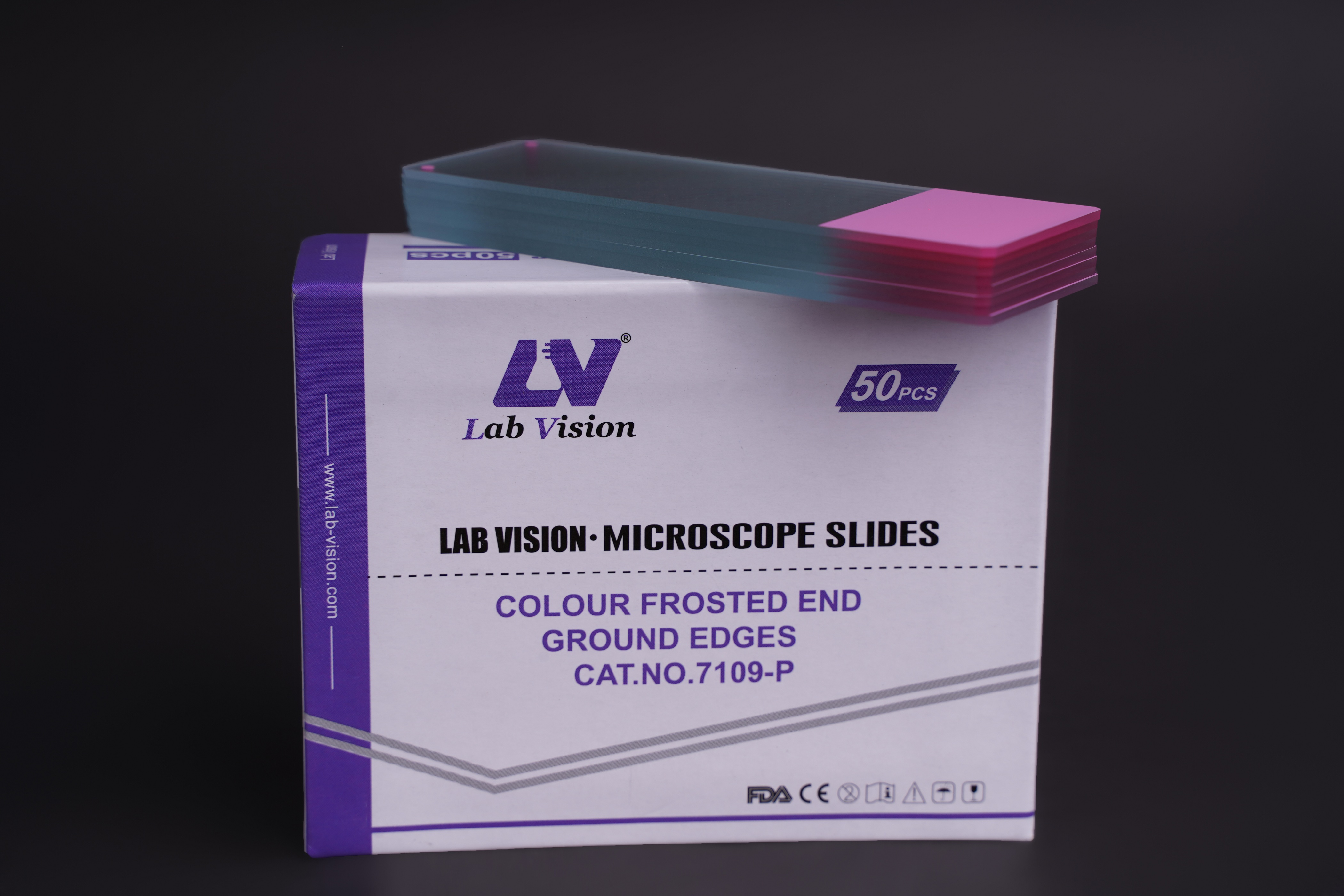 لام 7109 - Microscope Slides 7109 - LABVISION (LV) - مصرفی - ایمونولوژی - نوآوران تشخیص طب کاسپین