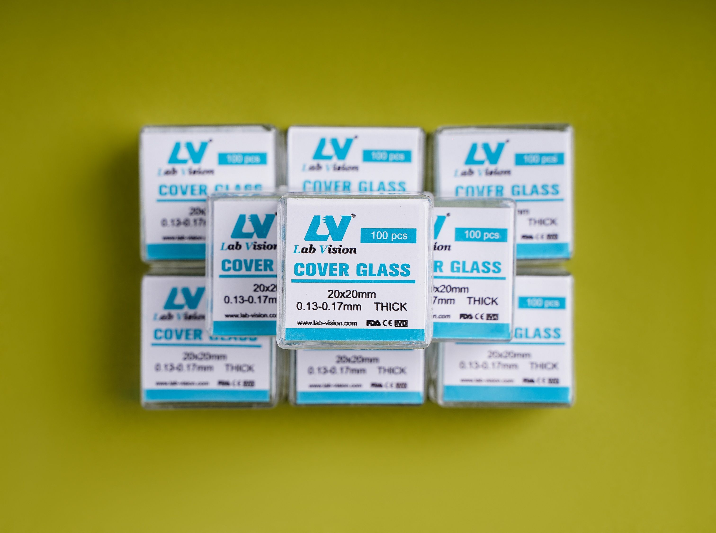 لامل 20*20 - Cover Glass 20*20 - LABVISION (LV) - مصرفی - میکروبیولوژی و انگل شناسی - نوآوران تشخیص طب کاسپین