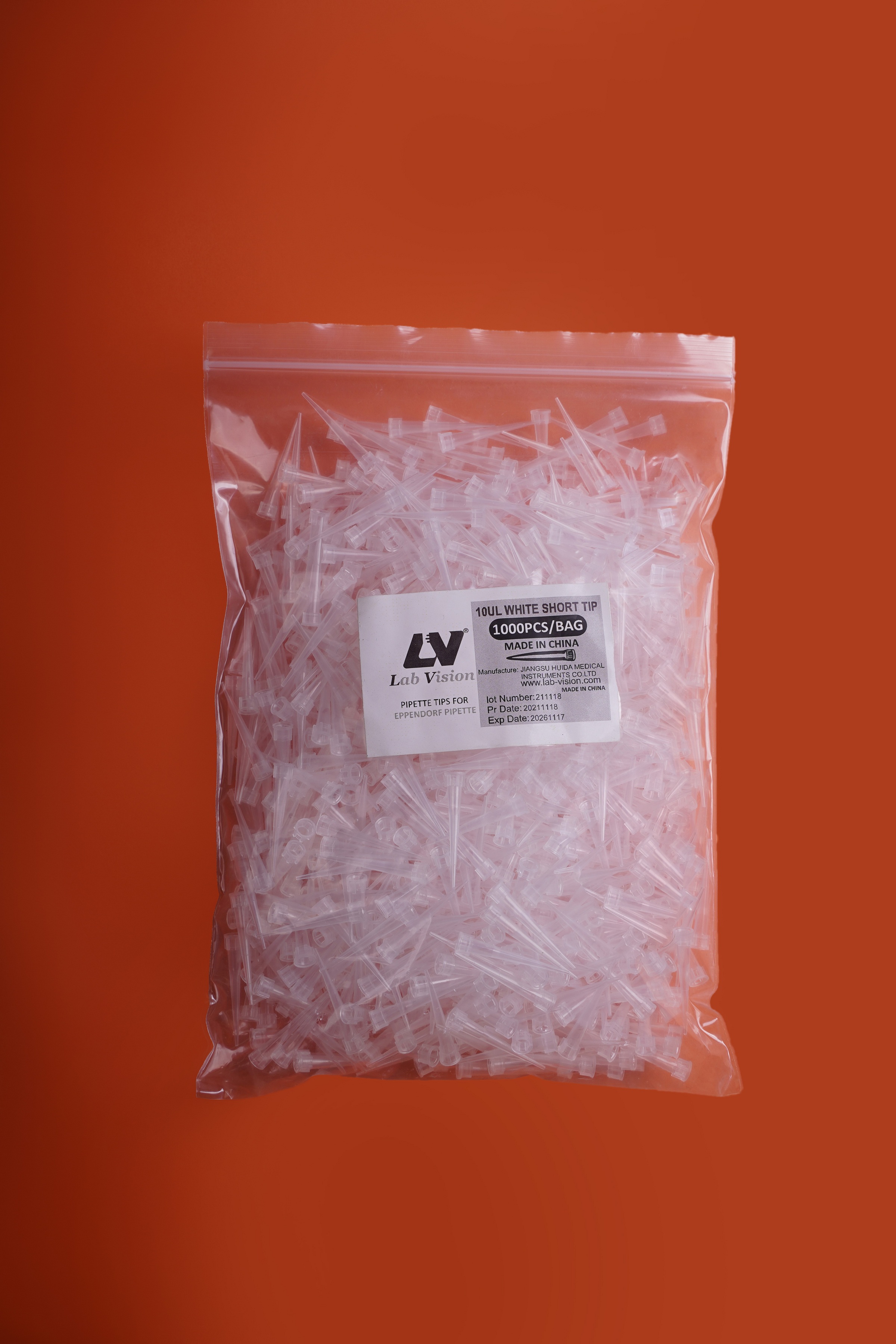 نوک سمپلر 10 لاندا کریستالی  گیلسون کوتاه - Gilson Pipette Tips White Color 10UL Short Tip - LABVISION (LV) - مصرفی - نمونه گیری - نوآوران تشخیص طب کاسپین
