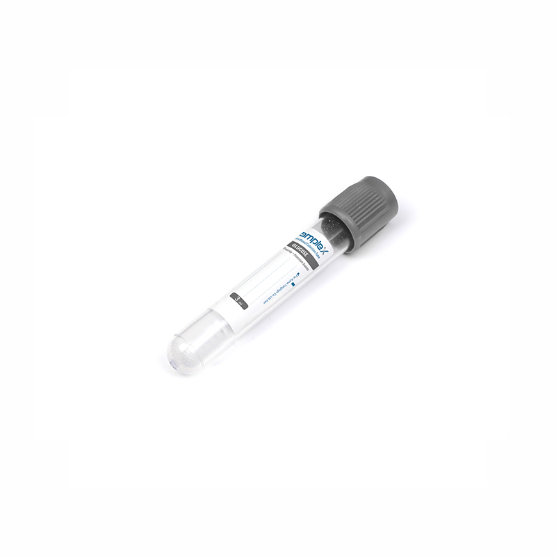 لوله وکیوم خونگیری گلوکز حجم 3 میلی لیتر - Glucose Tube (sodium flouride potassium oxalate) 3 ml - Samplex - مصرفی - نمونه گیری - فرآزما تحقیق
