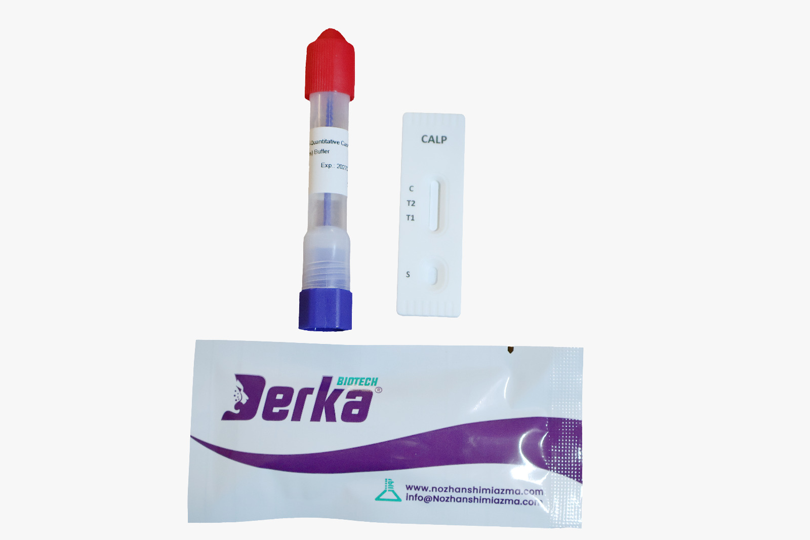 کیت تشخصیص سریع کلپروتکتین - Calprotectin RT - Derka - کیت - ایمونولوژی - نوژان شیمی آزما