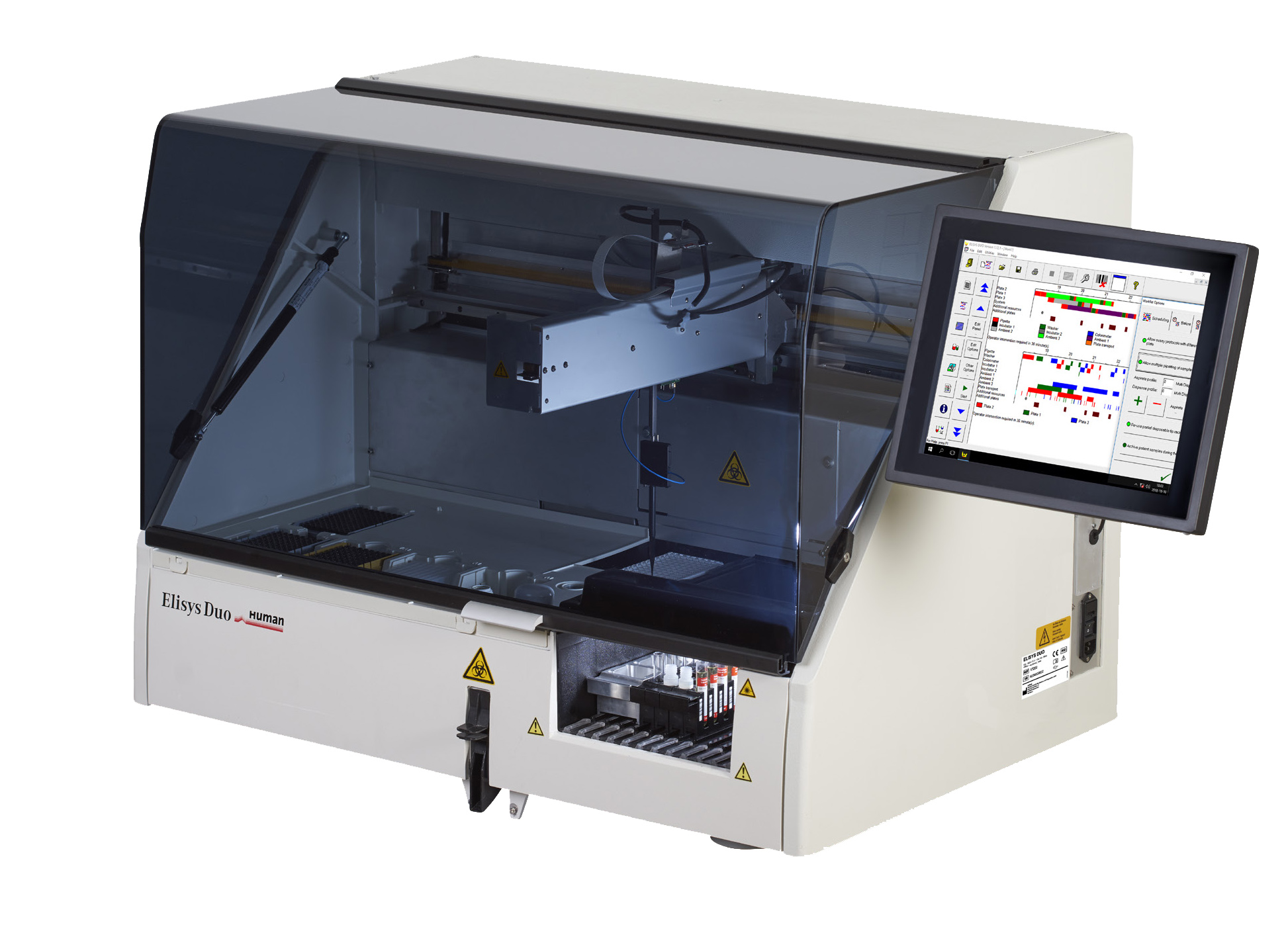 الایزا پروسسور فول اتوماتیک سه پلیت - Fully Automated Elisa Processor - 3 plates - HUMAN - دستگاه - ایمونولوژی - آریا هوشمند آزما