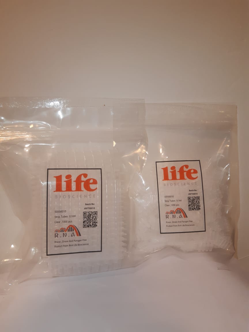 استریپ 4 تایی و 8 تایی 0.1  - Strip tube 0.1 - Life Bio Science - مصرفی - سلولی و مولکولی - راهیان نلم آزما