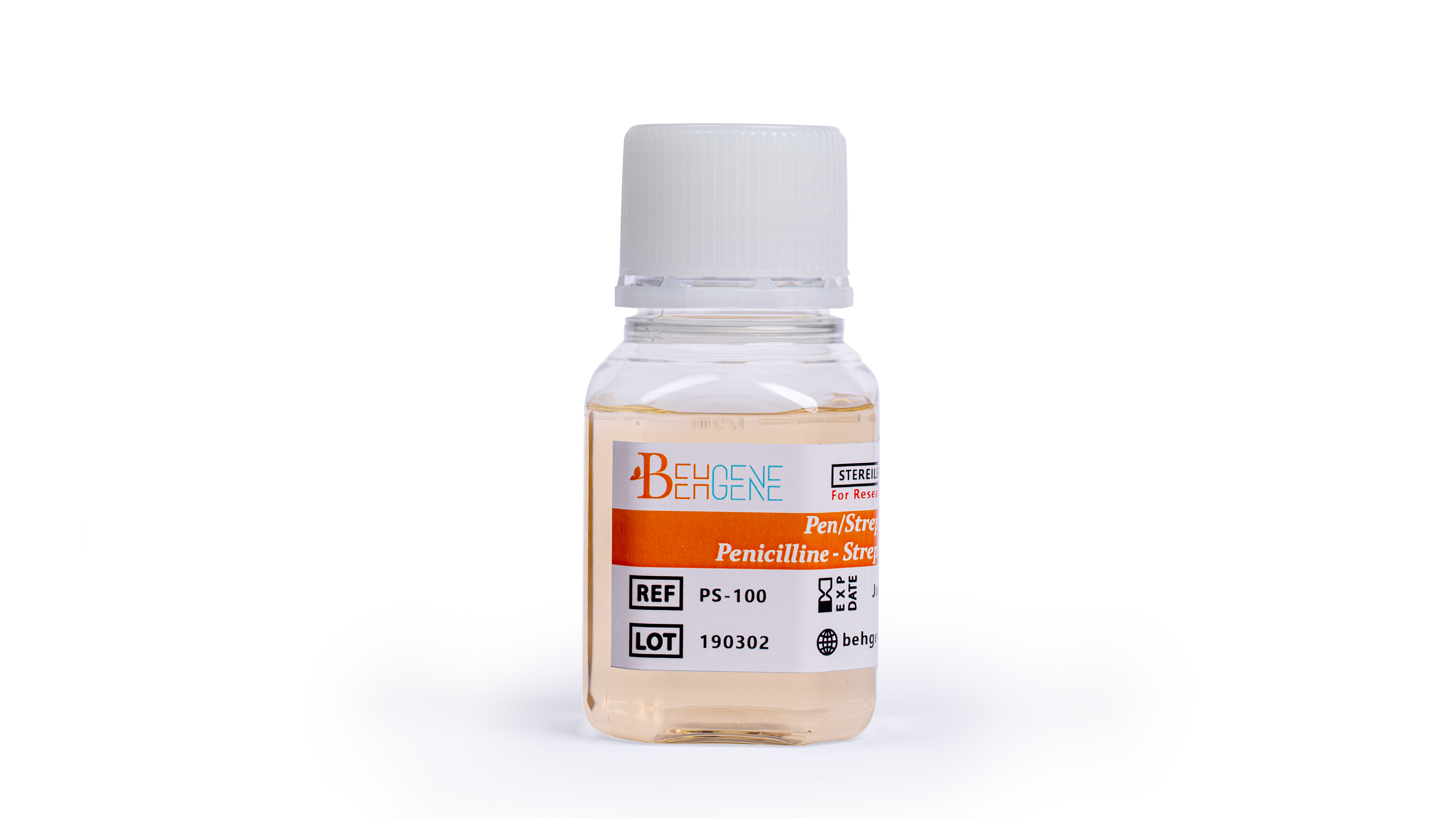 محلول پنیسیلین-استرپتومایسین (Pen/Strep)	 - Penicillin-Streptomycin(Pen/Strep)Solution	 - BehGene - مصرفی - سلولی و مولکولی - شرکت ویستا زیست فناوری به ژن