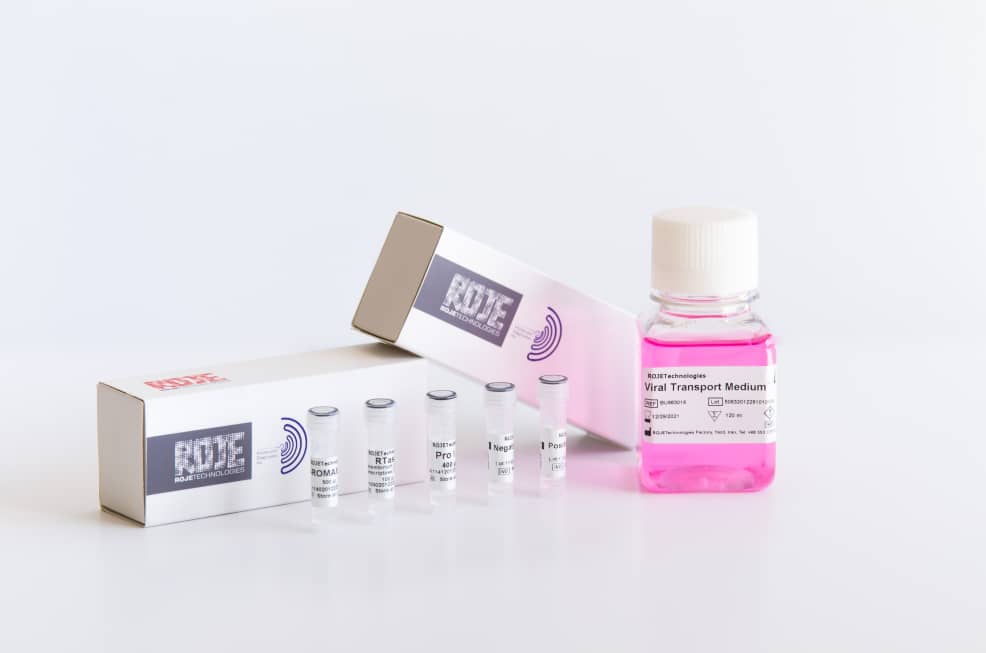 کیت تشخیص مولکولی افتراق آنفولانزا َA/B از کووید  - Viga SARS-CoV-2 and Influenza A/B Molecular  Diagnostic Kit - ROJETechnologies - کیت - سلولی و مولکولی - ژیوان زیست فناوری روژه