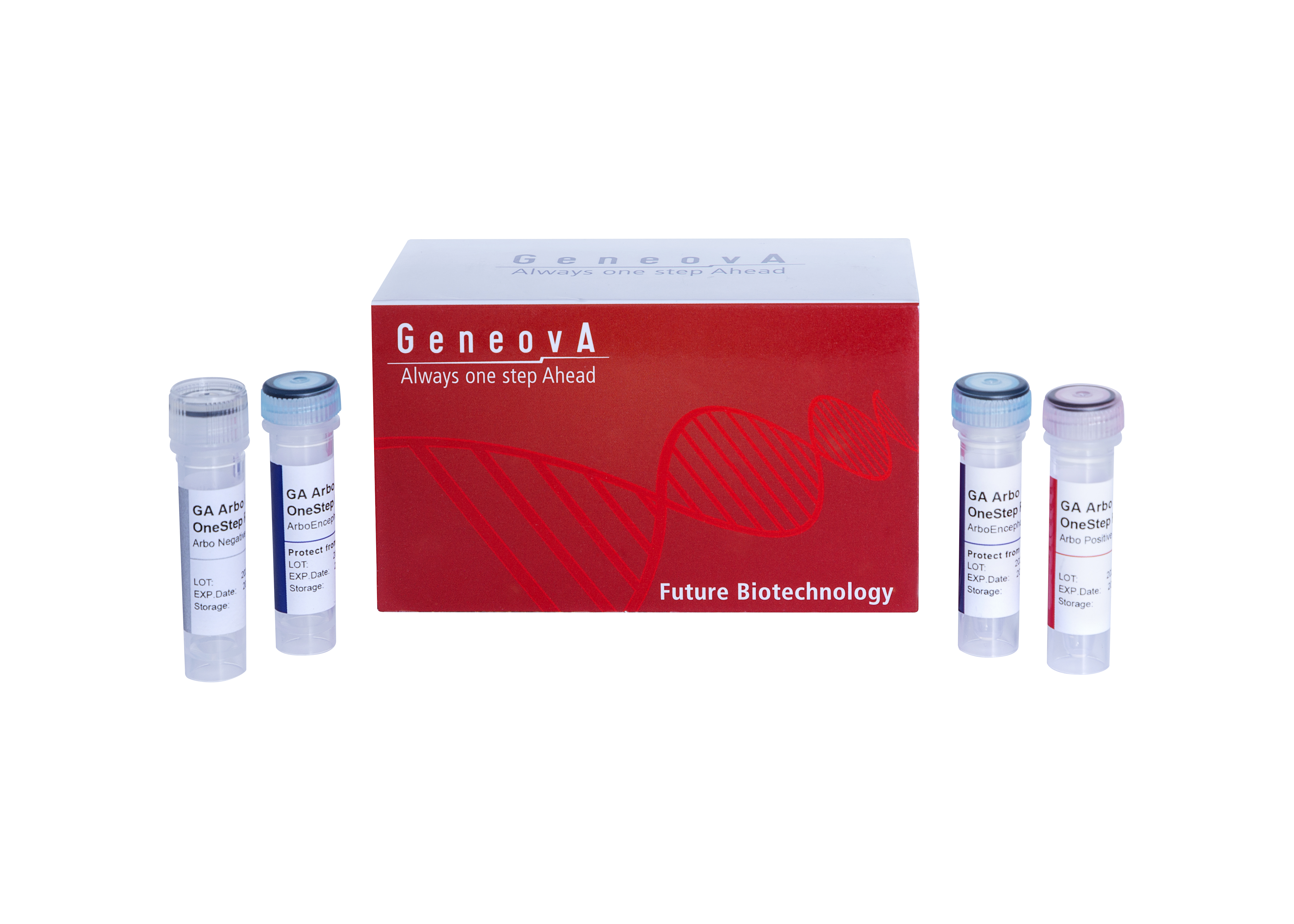 	کیت تشخیص آربو ویروس انسفالیت - 	GA Arbo Encephalitis one step RT-PCR kit - ژنوا - کیت - سلولی و مولکولی - شتابدهنده هوشمند اندیشان نوین