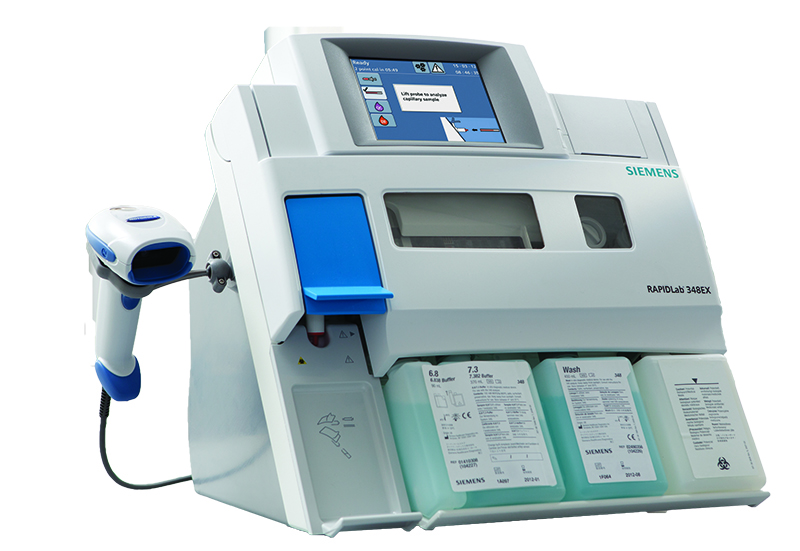 دستگاه گازهای خونی مدل الکترود محلولی زیمنس - Rapidlab 348ex - Siemens - دستگاه - بیوشیمی - فن آوری آزمایشگاهی