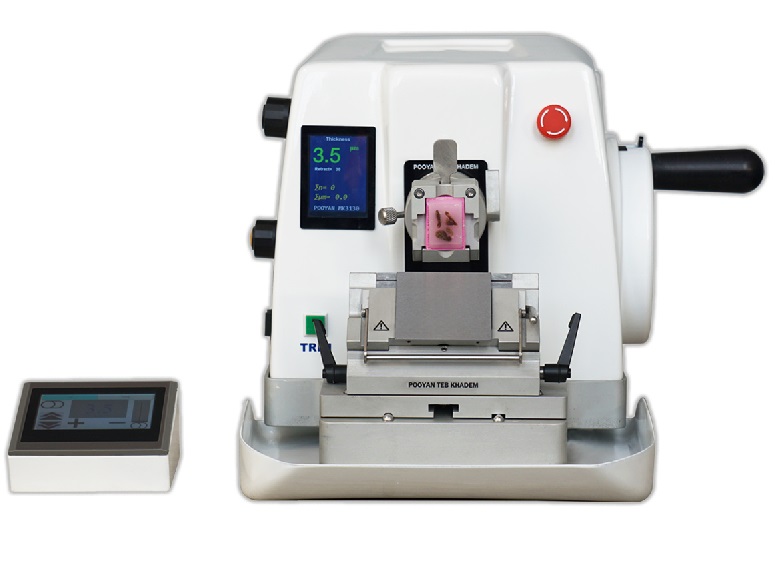 میکروتوم تمام اتومات - Fully Automated Rotary Microtome - POOYAN - دستگاه - پاتولوژی و سیتولوژی - پویان طب خادم